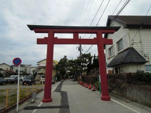 葉山森戸神社 鳥居