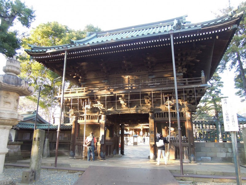 堀之内妙法寺 山門