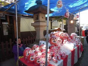 調神社 2014年 初詣 屋台