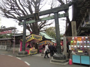 湯島天神 鳥居