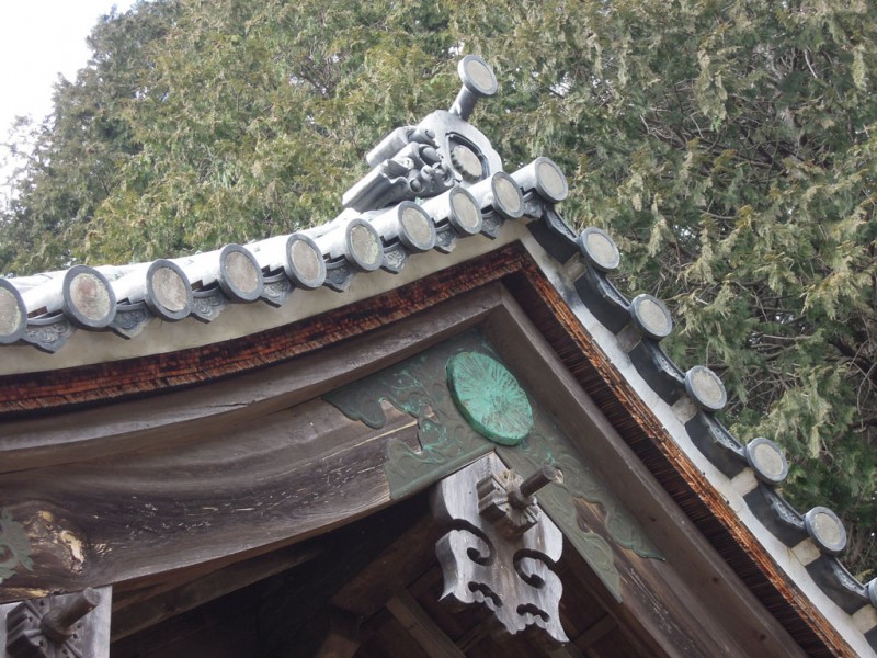 相良神社（兎上神社） 瓦