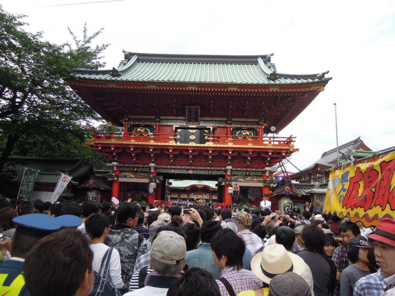 神田祭 2015年 参道