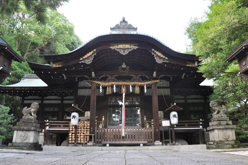 岡崎神社 拝殿