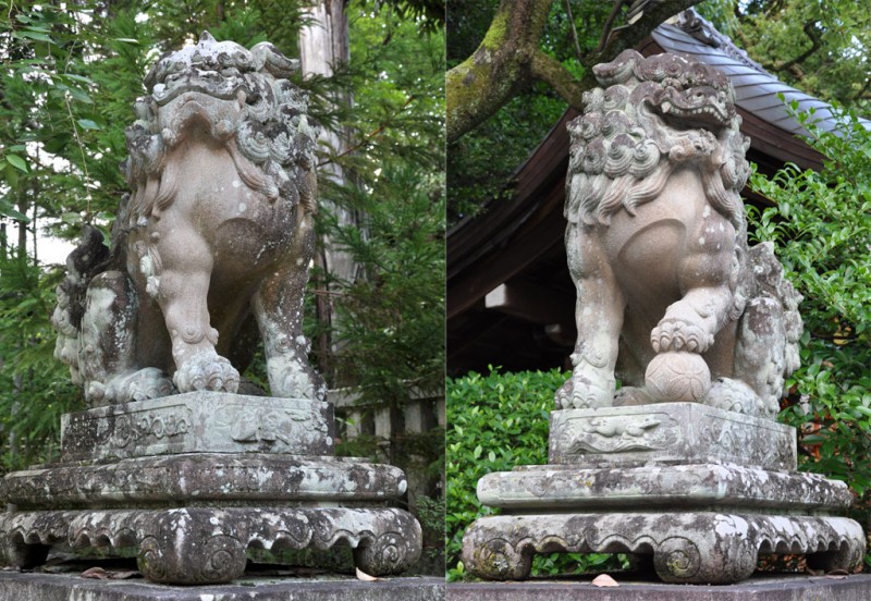 岡崎神社 狛犬