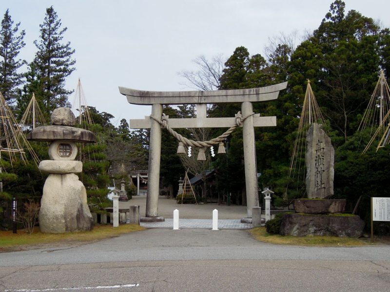 高瀬神社 鳥居