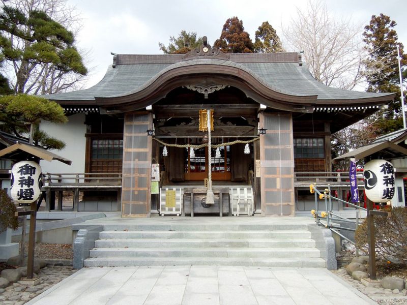 湯倉神社 社殿