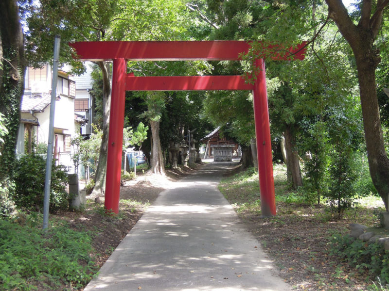 伊福部神社 参道鳥居