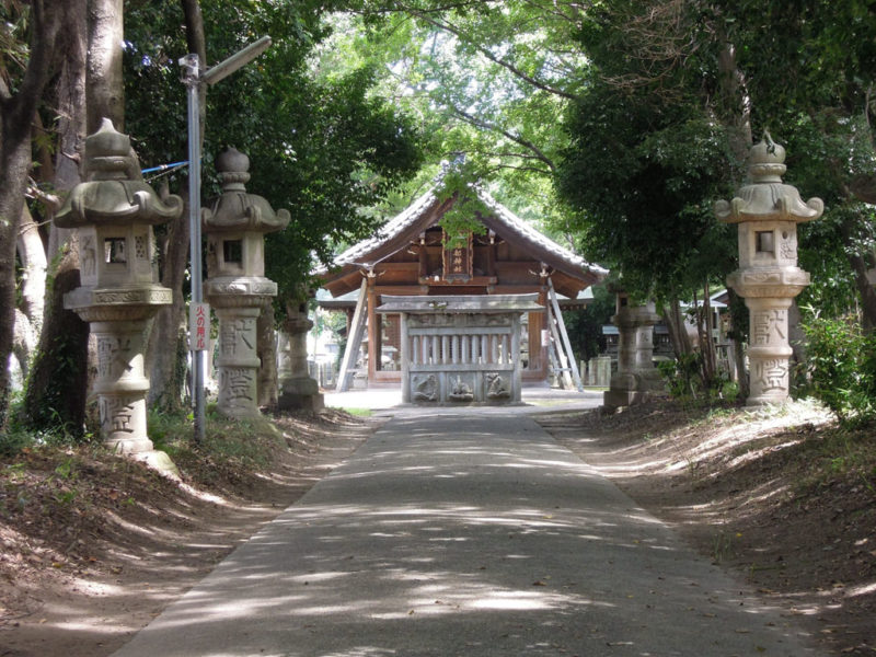 伊福部神社 参道