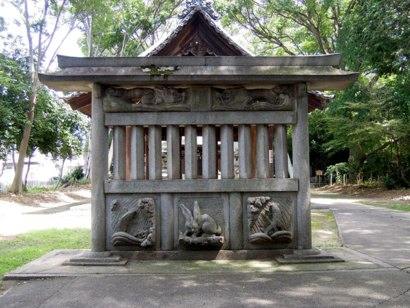 伊福部神社 蕃塀