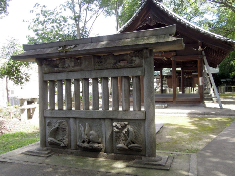 伊福部神社 蕃塀