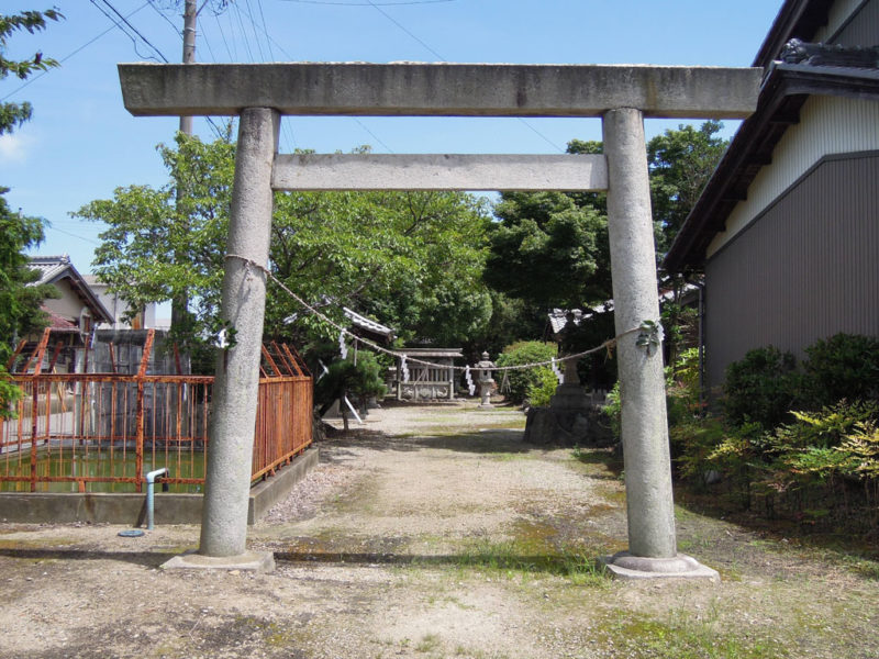 裳咋神社 鳥居