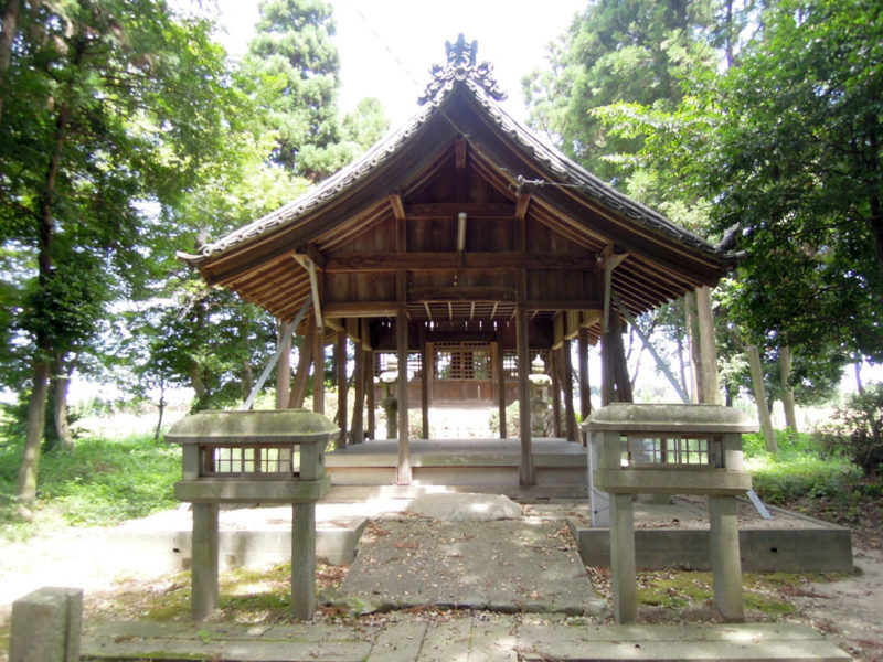 神明社 神楽殿