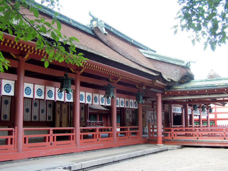 津島神社 回廊