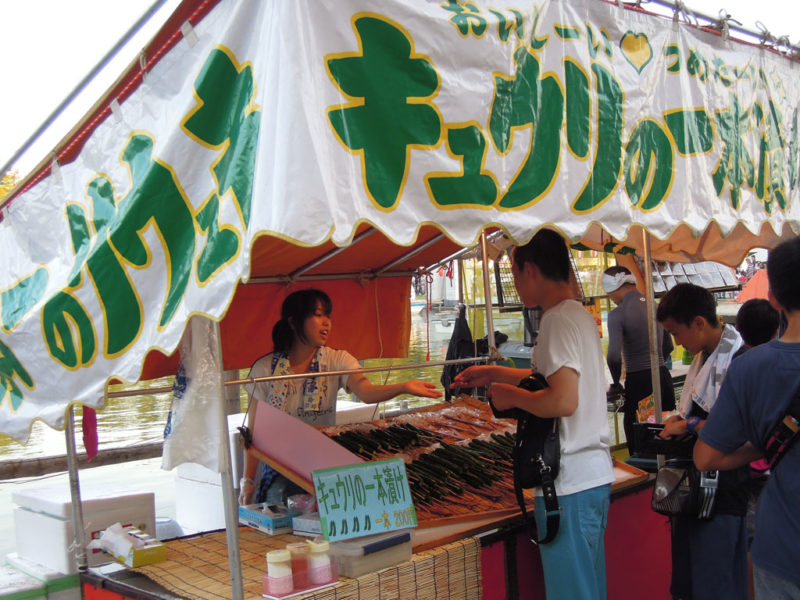 津島祭り 屋台