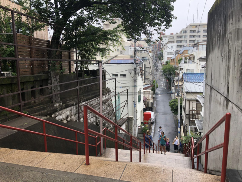 四谷須賀神社 男坂 君の名は