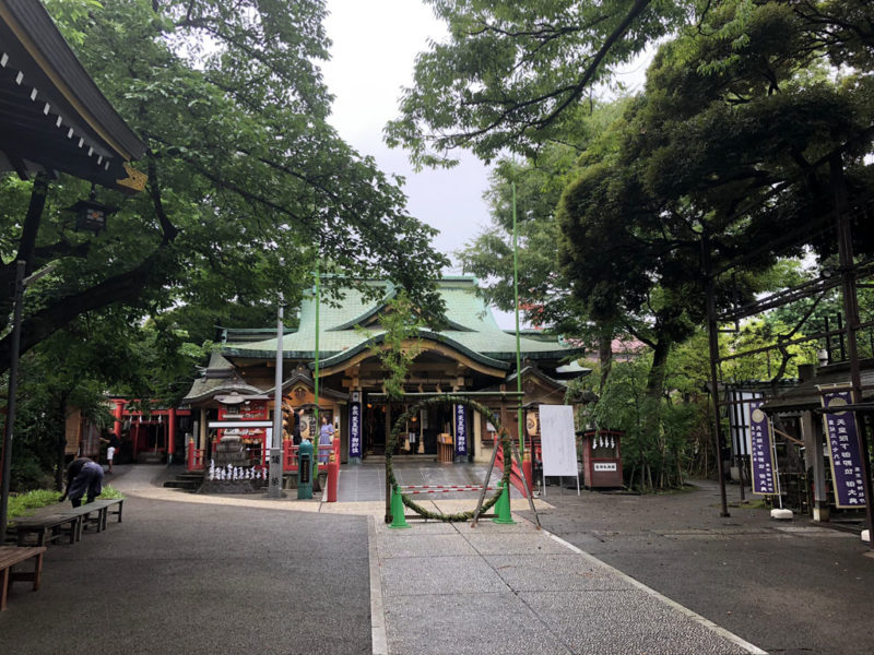 四谷須賀神社 境内