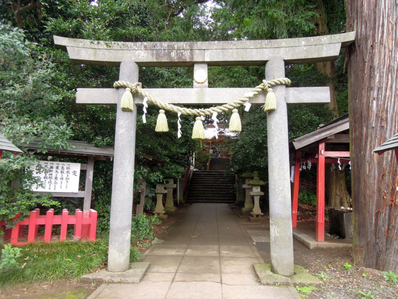 台方麻賀多神社 鳥居