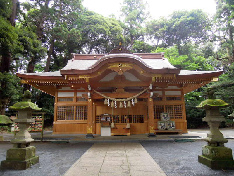 台方麻賀多神社 拝殿