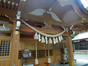 台方麻賀多神社 拝殿