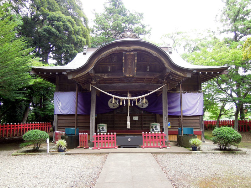 船形麻賀多神社 拝殿