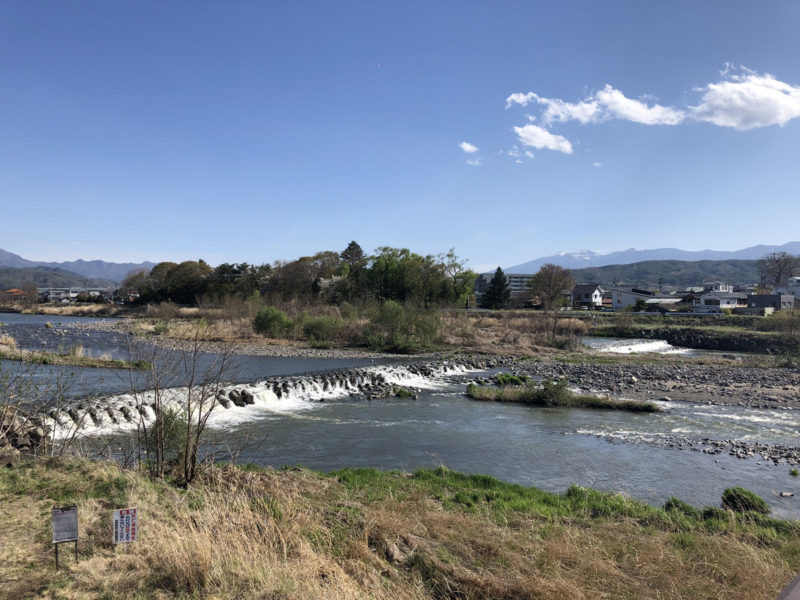 佐久市 千曲川