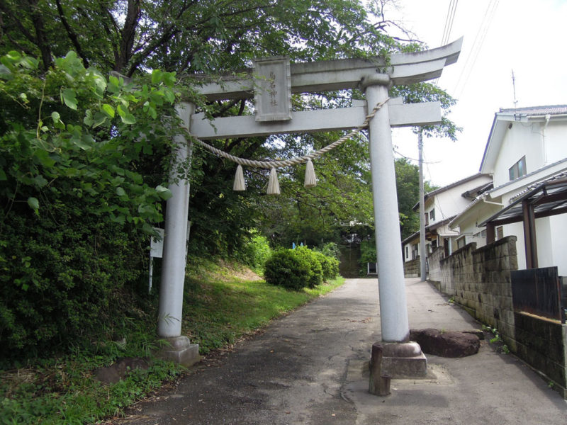 島名神社(元島名町) 鳥居