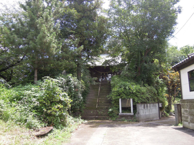 島名神社(元島名町) 参道