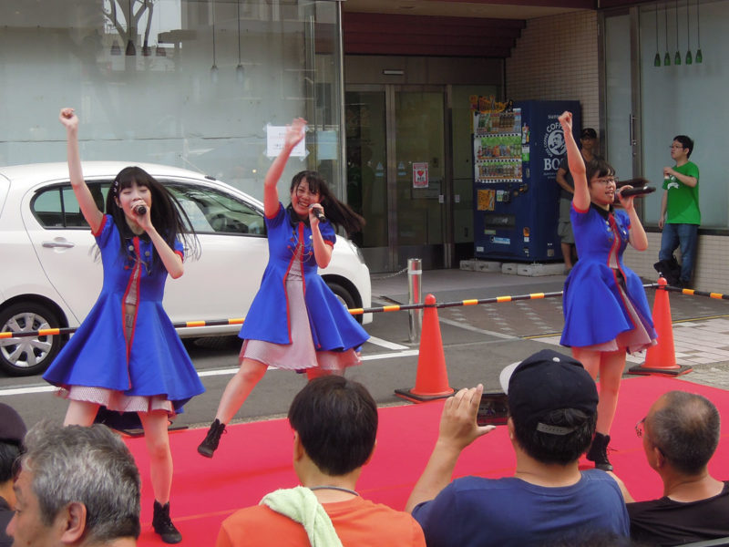 千葉市 親子三代夏祭り アイドル