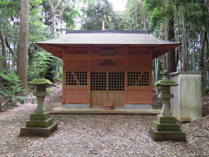 星神社（大生城）拝殿