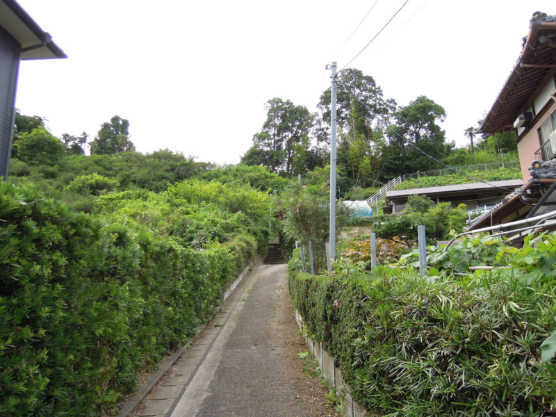 星神社（東和泉城）入り口