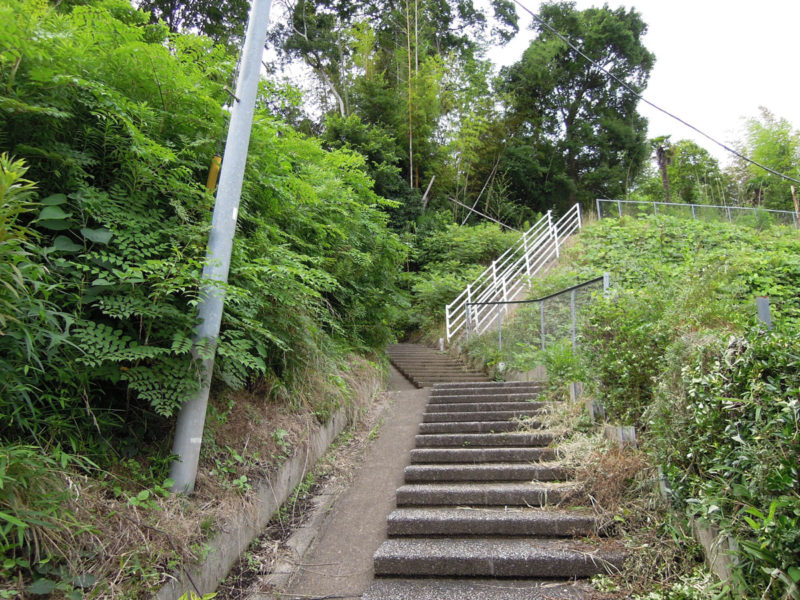 星神社（東和泉城）階段