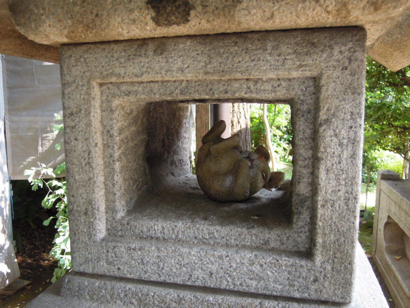 大須三輪神社 兎