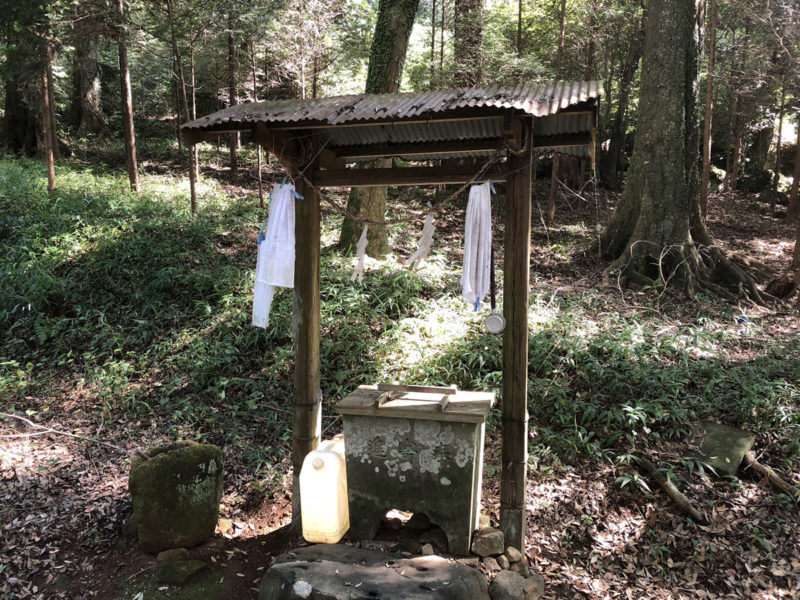 兎谷金山彦神社 手水舎