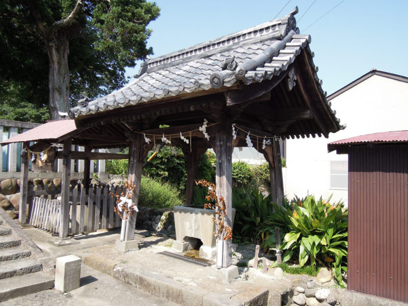 淡海國玉神社 手水舎