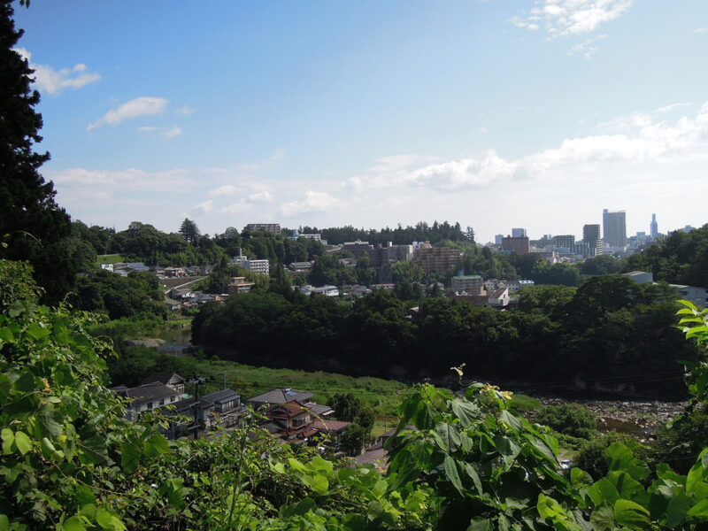 仙台 文殊堂 高台から