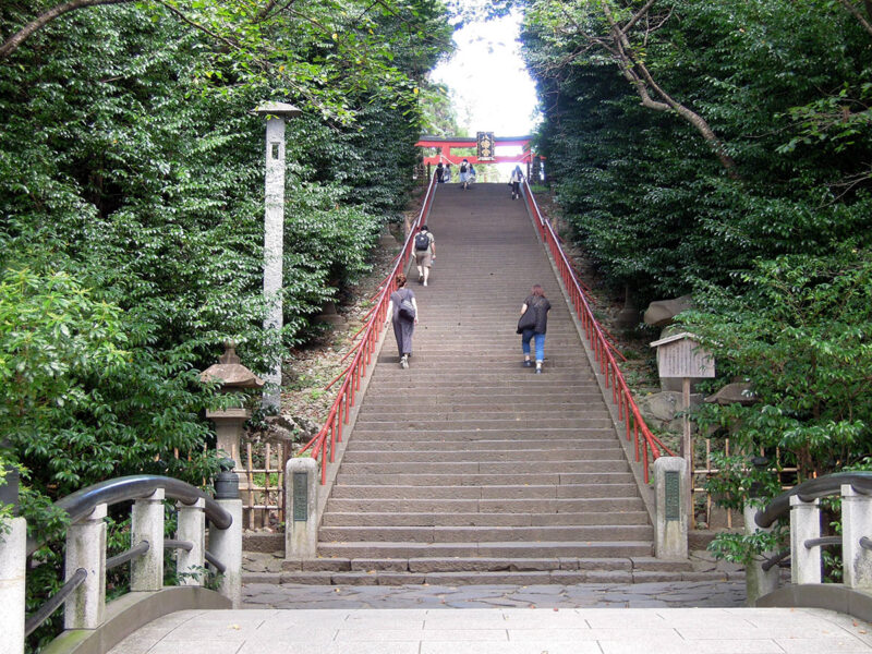 仙台 大崎八幡宮 階段