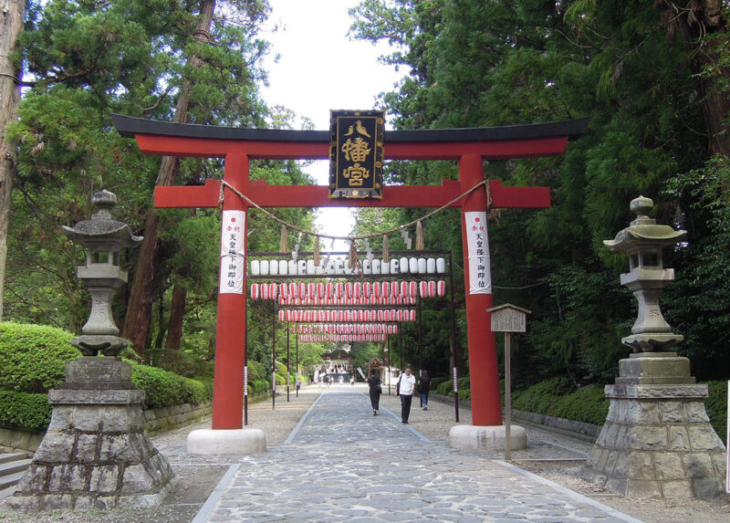 仙台 大崎八幡宮 鳥居