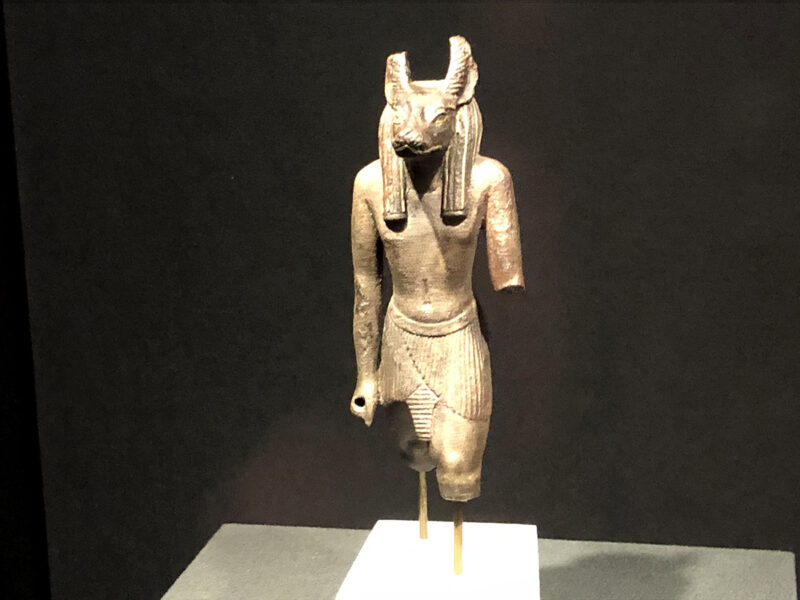 エジプト展 アヌビス像