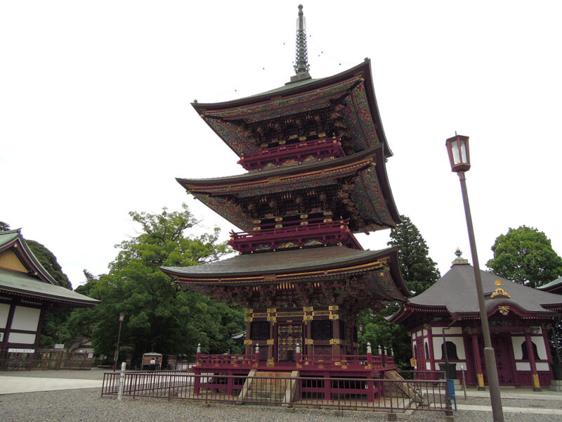 成田山新勝寺 三重塔