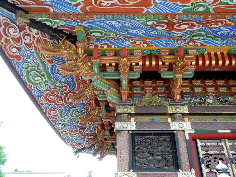 成田山新勝寺 三重塔 装飾