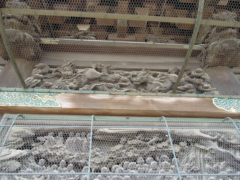 成田山新勝寺 釈迦堂 彫刻