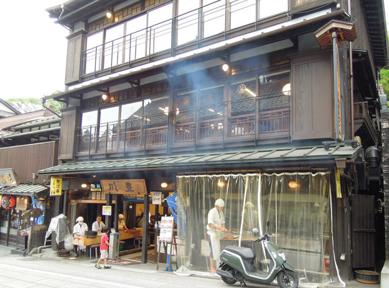 成田山新勝寺 参道 川豊