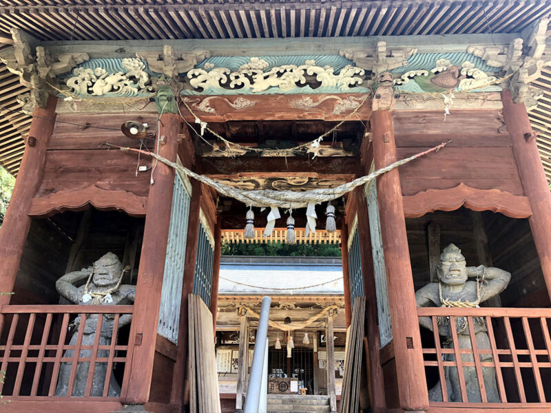 玉名山部田熊野座神社 山門