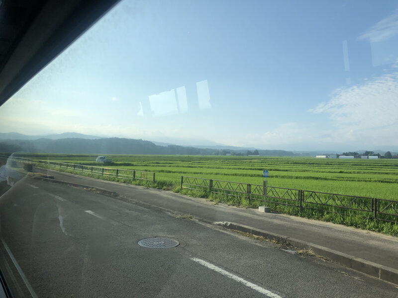 鶴岡から月山へ