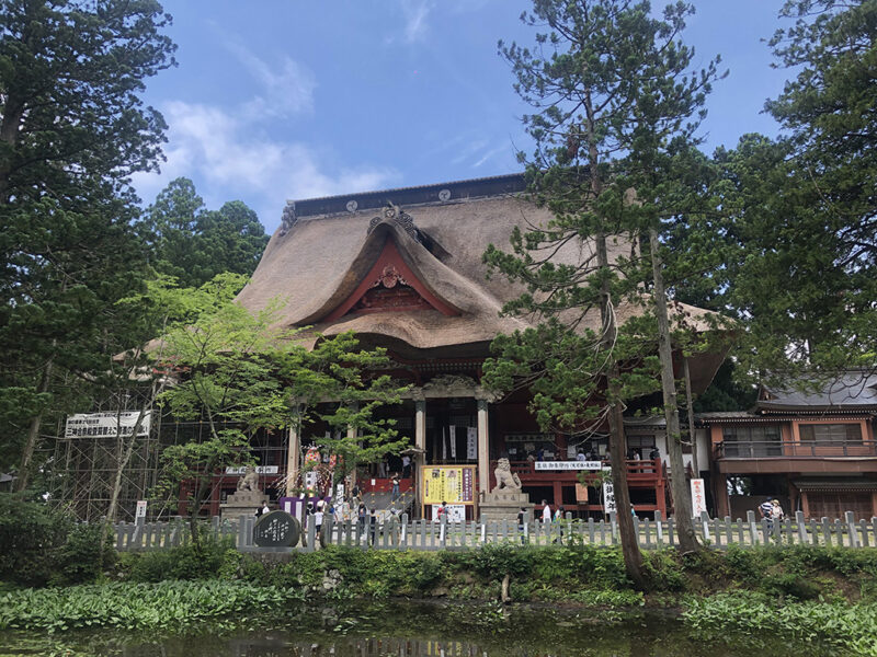 羽黒山 三神合祭殿