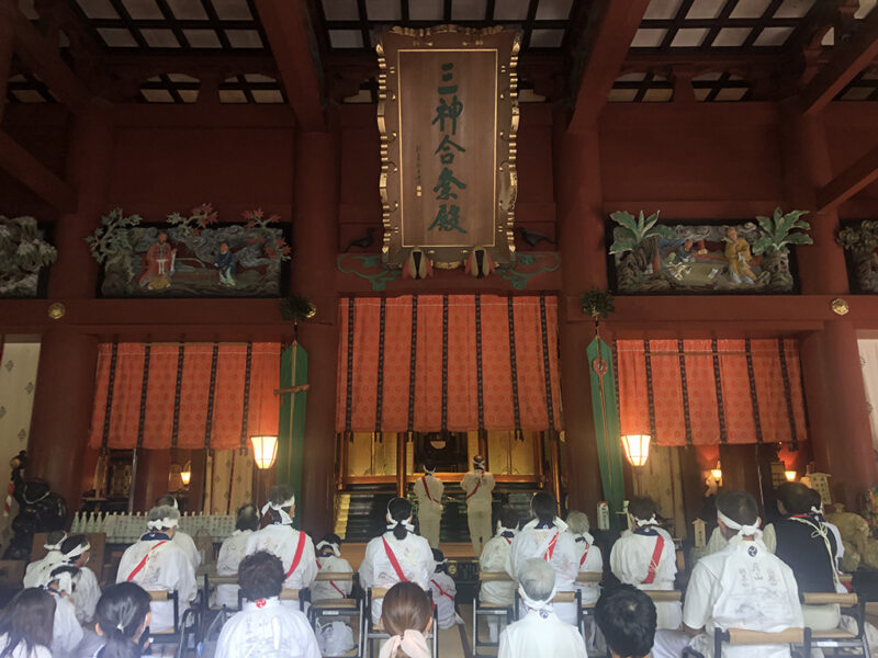 羽黒山 三神合祭殿