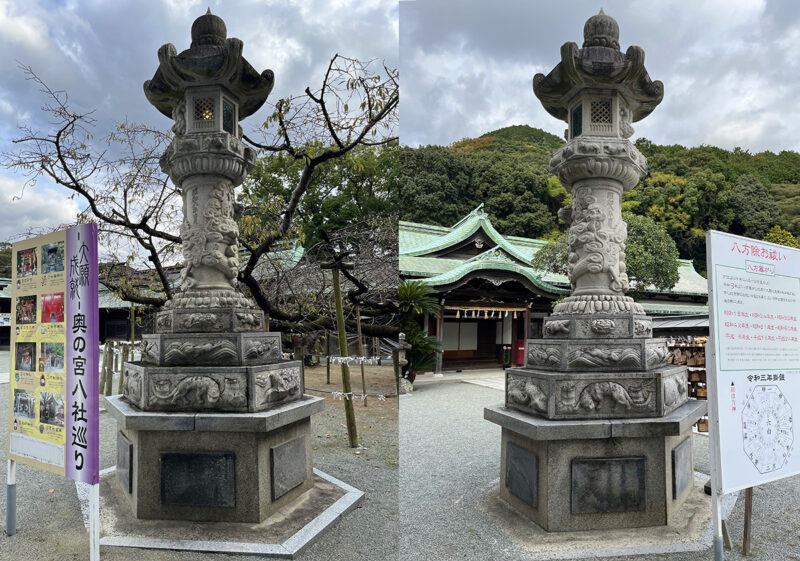 宮地嶽神社 石灯籠