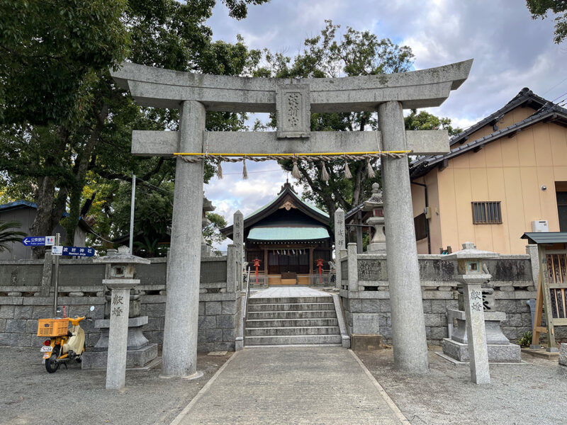 波折神社 鳥居