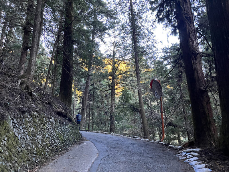 御嶽神社 登山道