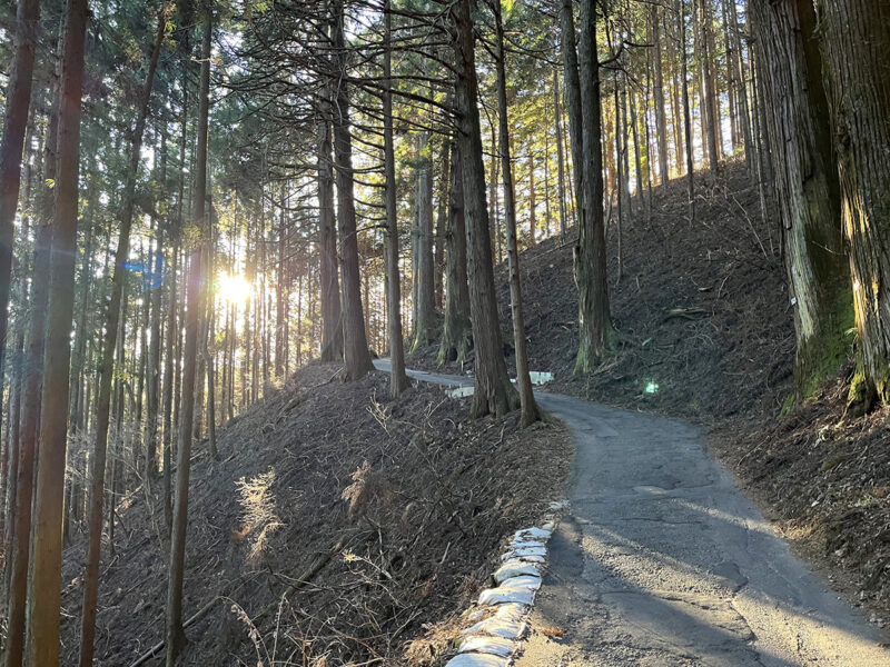 御嶽神社 登山道